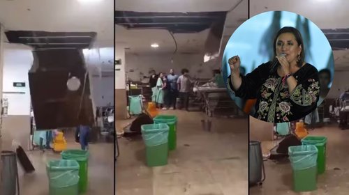 Xóchitl reacciona a colapso de techo en IMSS por fuga de agua