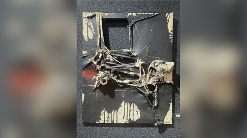 Subastarán cuadro de Manolo Millares en Ginebra