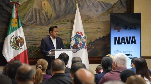 Respaldan morenistas a Jesús Nava en su cuarto informe
