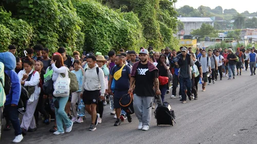 Migrantes salen de Chiapas por falta de empleo y seguridad