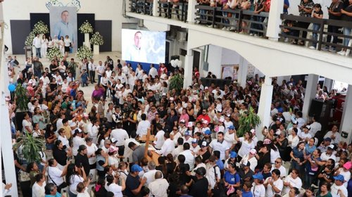 Dan último adiós a Noé Ramos, candidato asesinado en Tamaulipas