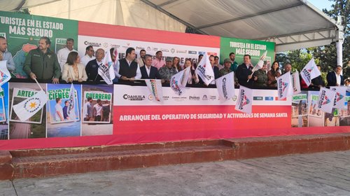 Arranca operativo de Semana Santa en Coahuila