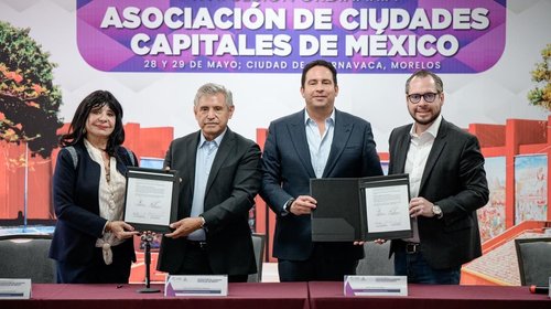 Javier Díaz encabeza sesión de Ciudades Capitales de México