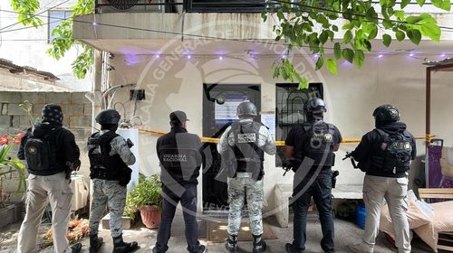 Decomisan 580 kilos de marihuana tras cateo en Monterrey