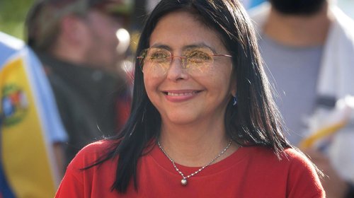 EUA levanta sanciones a la presidenta Delcy Rodríguez