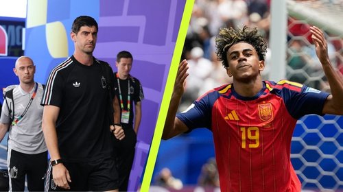 Courtois ve favorita a España para el duelo de cuartos de final