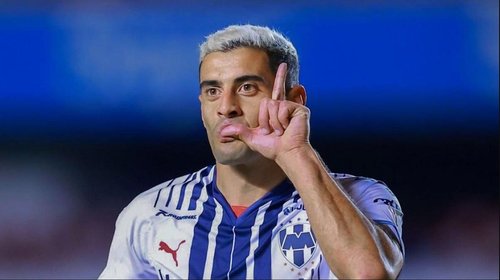 Germán Berterame, en el Top 10 de goleadores de Rayados