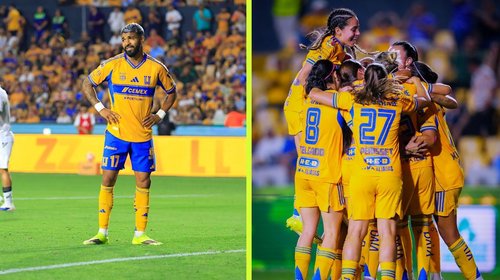 Tigres tiene jornada de dualidad; varonil empata y femenil golea