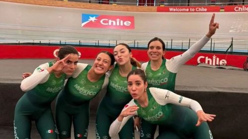 ¡Inicio de oro! México brilla en el Panamericano de Pista Élite