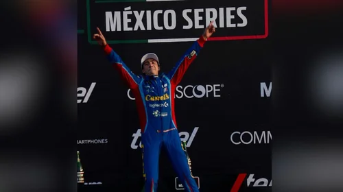 Triunfa Max Gutiérrez en Nascar México Series 2025, en Monterrey