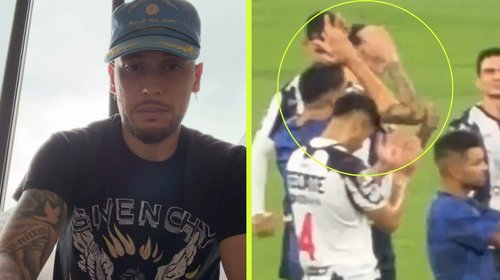 Ocampos se disculpa tras hacer corte de manga a la afición