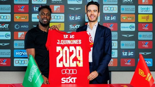 Julián Quiñones renueva con Al-Qadisiya hasta 2029