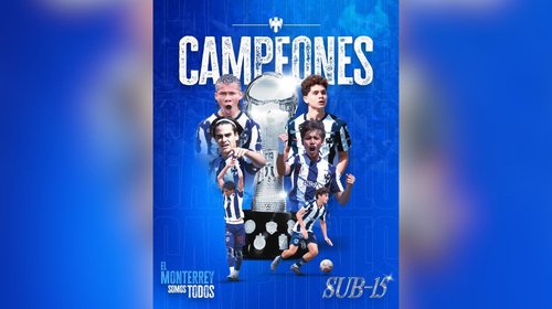 Rayados Sub-15 remonta al Toluca y es campeón del Clausura 2026