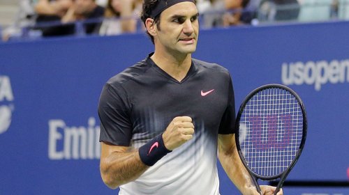Federer celebra su regreso al US Open con duelo ante Andy Roddick