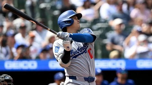 Ohtani conecta su jonrón 48 y empata récord de los Dodgers