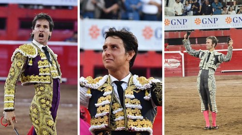 Andrés Roca Rey, Octavio García y Arturo Gilio… ¡brillantes!
