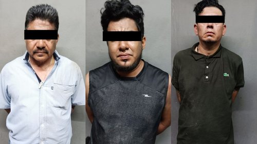 Detenidos tres hombres por detonar disparos en Apodaca