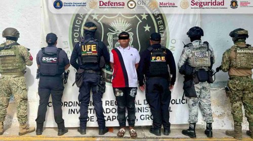 Detienen a presunto triple homicida en Acapulco