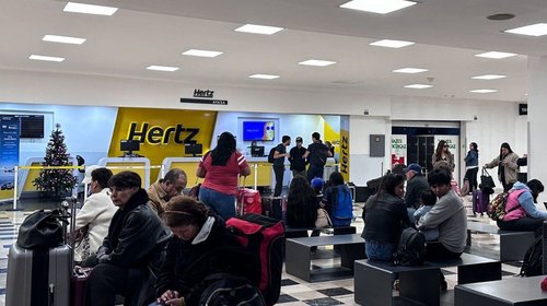 Capturan a pasajero en el AICM; quería abordar con 13 cartuchos