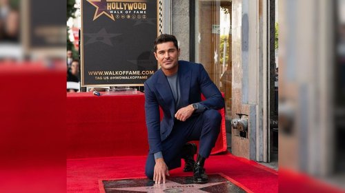 Devela Zac Efron su estrella en el Paseo de la Fama de Hollywood