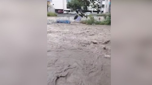 Fuertes lluvias en el sur de Monterrey provocan inundaciones