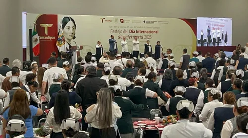 Reconocen en Reynosa la labor del personal de enfermería