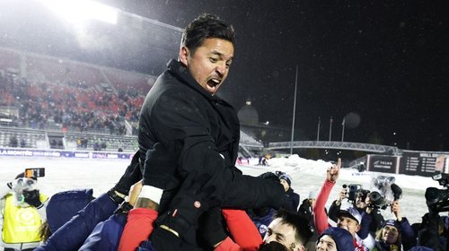 Diego Mejía, campeón con Atlético Ottawa; ganan su primer título