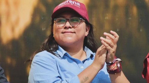 Candidatos de Morena apoyan a Viridiana Hernández