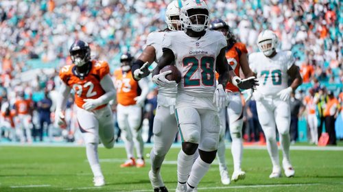 Miami Dolphins pulverizan 70-20 a los Broncos