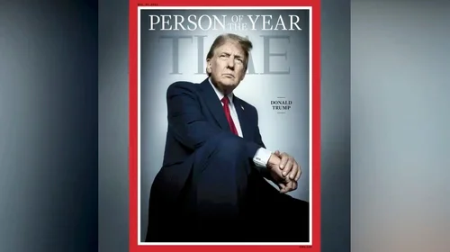 Nombra revista Time a Donald Trump Persona del Año 2024