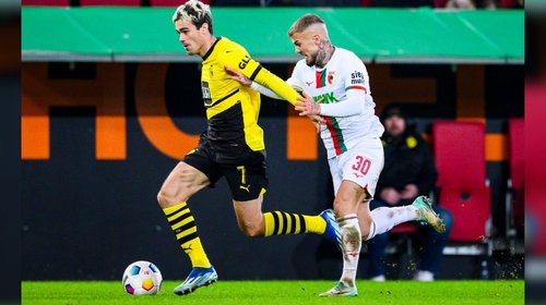 Dortmund empata 1-1 con Augsburgo en la Bundesliga