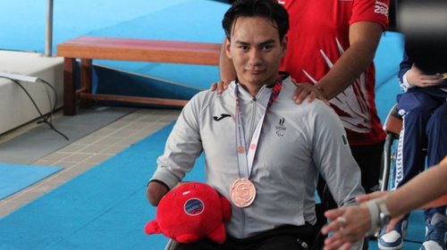 Miguel Ángel Camacho gana bronce en Mundial de Para Natación