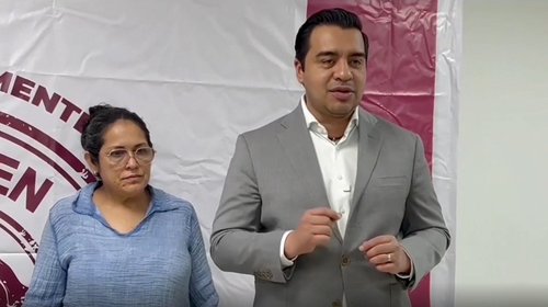 Lleva Jesús Nava informe de gobierno a colonia de Santa Catarina