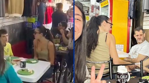 Dua Lipa disfruta tacos de bistec en Califa de León en CDMX