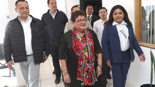 Visita Ernestina Godoy Ramos subsede de FGR en Monclova
