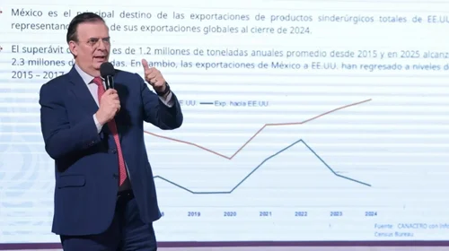 Si no hay acuerdo aplicarán aranceles recíprocos: advierte Ebrard