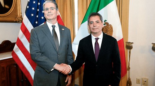 México y EUA avanzan diálogo rumbo a revisión del T-MEC