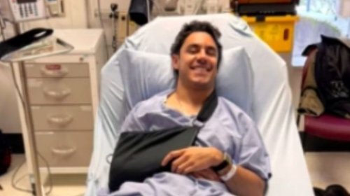 Lalo Capetillo termina en el hospital tras accidente en la nieve