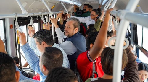 Supervisan avance de la Ruta Estudiantil Gratuita en Ramos Arizpe