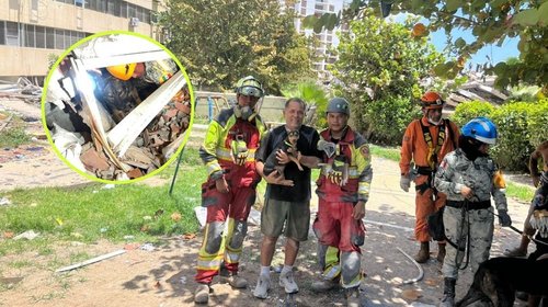 Ejército mexicano rescata a perrita 'Sarita' en Venezuela
