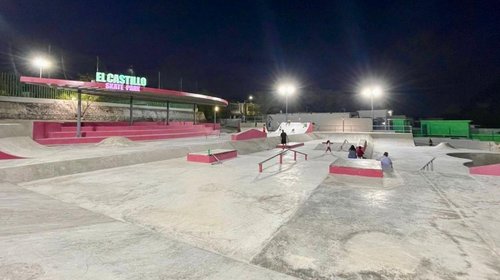 Impulsan deporte urbano con skatepark en Santa Catarina