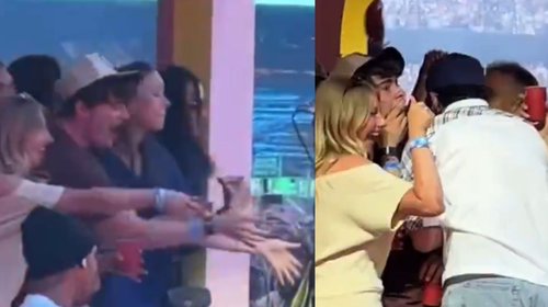 Noah Schnapp reacciona al encontrarse con Bad Bunny en Madrid