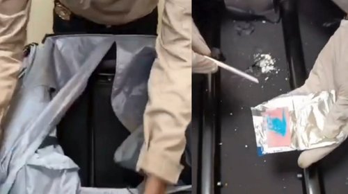 Detienen a hombre con 5.6 kilos de cocaína rumbo a Madrid