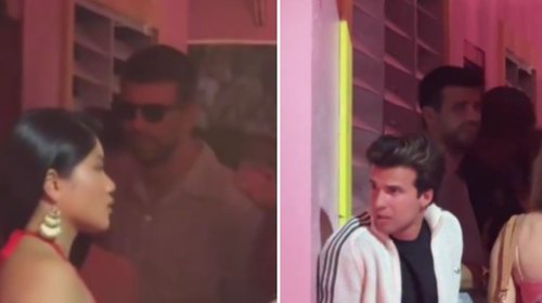 Aparece Gerard Piqué en concierto de Bad Bunny