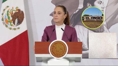 Ataques con drones en El Paso no afectaron a México: Sheinbaum