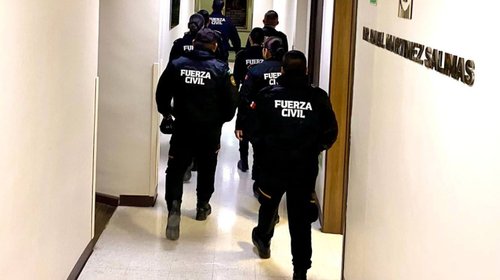 Elementos de Fuerza Civil donan sangre a menor agredida en CIDEB