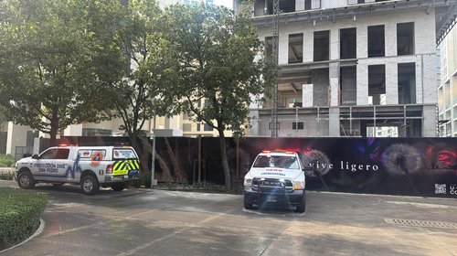 Caída de elevador en obra deja siete lesionados en San Pedro