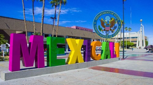 EUA emite alerta de seguridad en Mexicali por posible amenaza