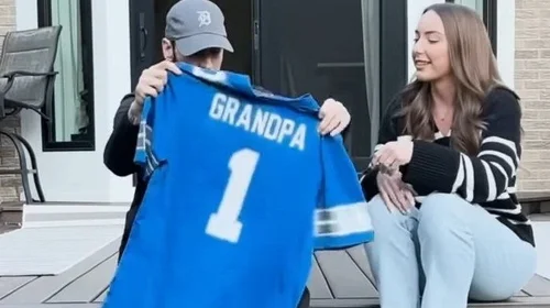 Así anunció Eminem que se convertirá en abuelo