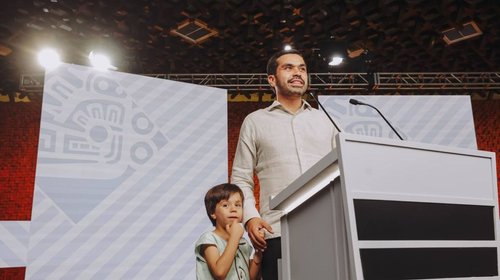 Ensayo del Tercer Debate Presidencial: Solo asiste Máynez